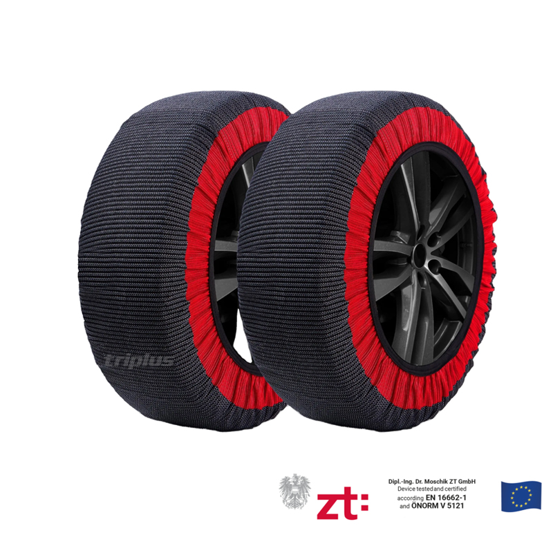 Hot Selling Textile Snow Chains Snow Socks China Fabric Snow Tyre Chains Factory